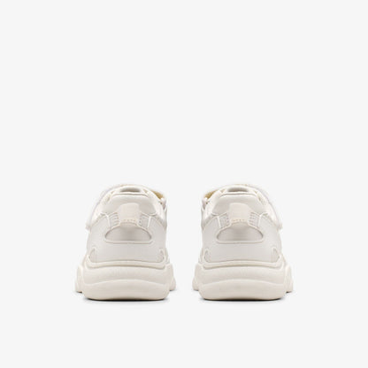Feather Pace Kid White