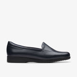 Navy Leather
