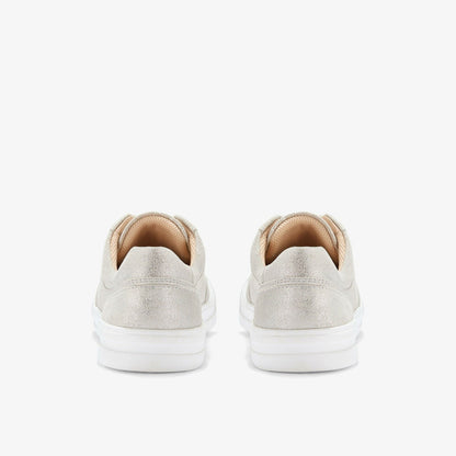Makea Court Metallic Leather