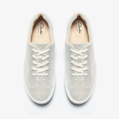 Makea Court Metallic Leather