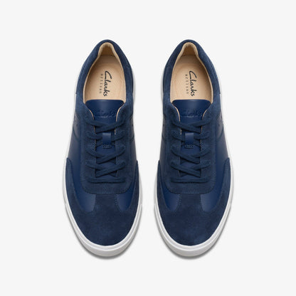 Makea Court Navy Leather