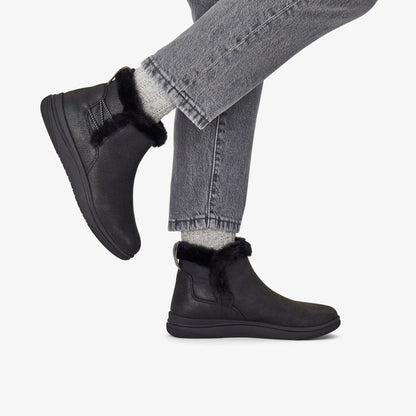 Brinkley Fur Black Combination
