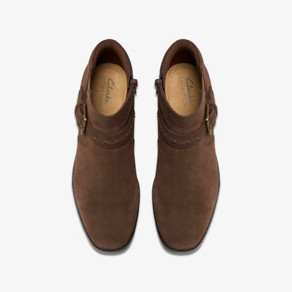 Danyelle Wish Brown Suede
