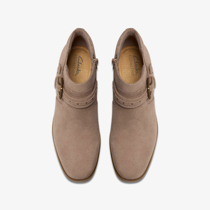 Danyelle Wish Light Taupe Suede