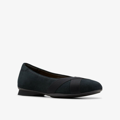 Jazmynn Gem Black Suede
