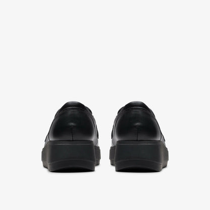 Zylah Top Black Leather