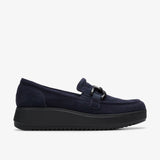 Navy Suede