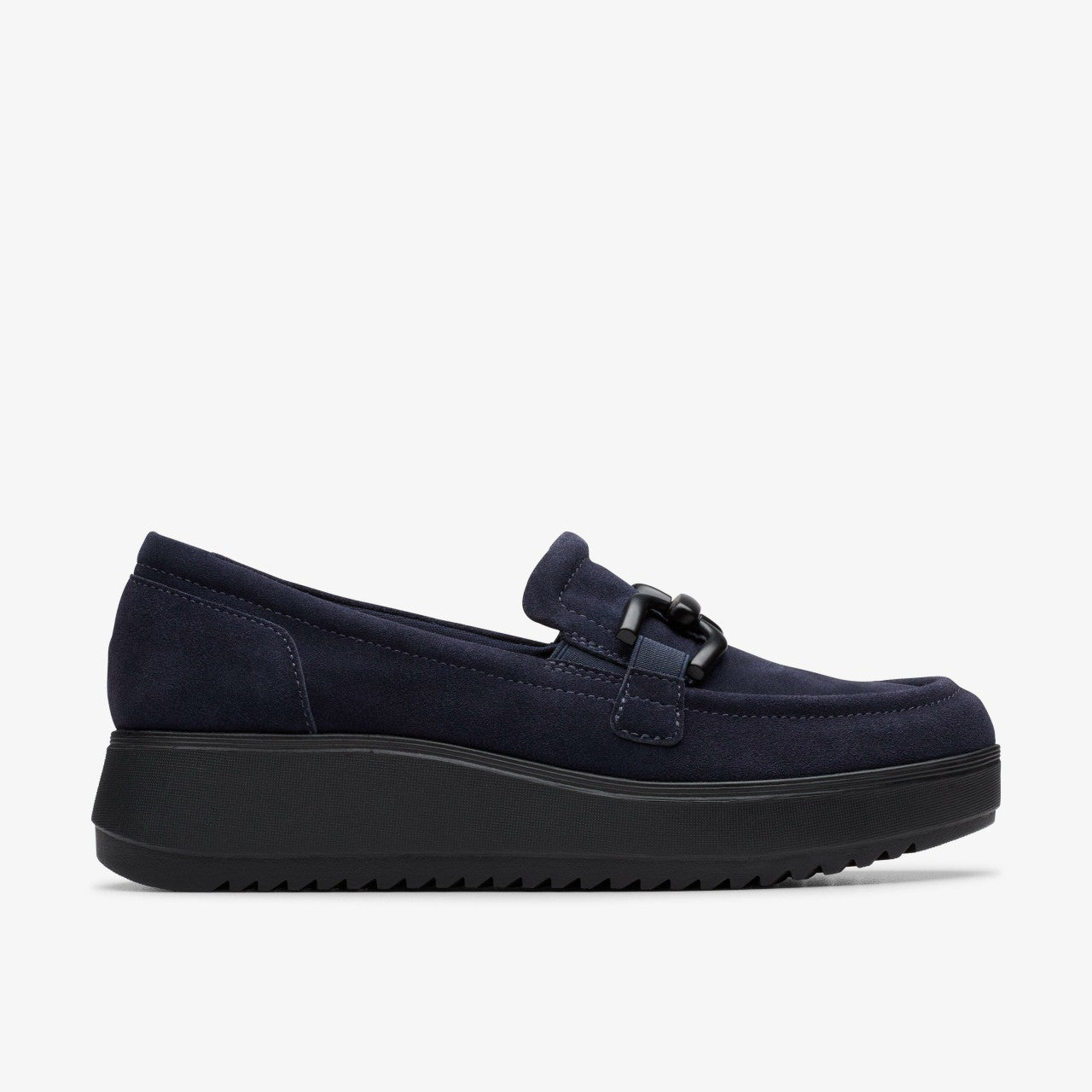 Zylah Top Navy Suede