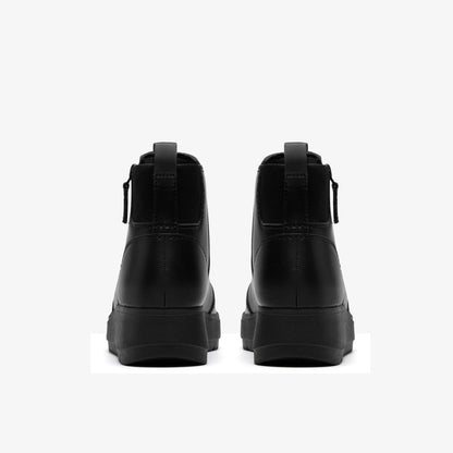 Zylah Willow Black Leather