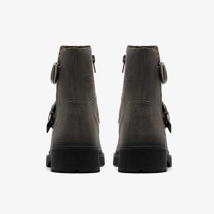 Lauryl Bay Dark Grey Leather