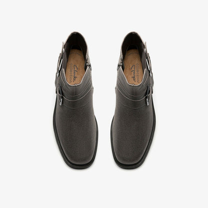 Lauryl Bay Dark Grey Leather