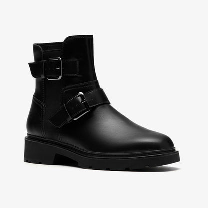 Lauryl Bay Black Leather