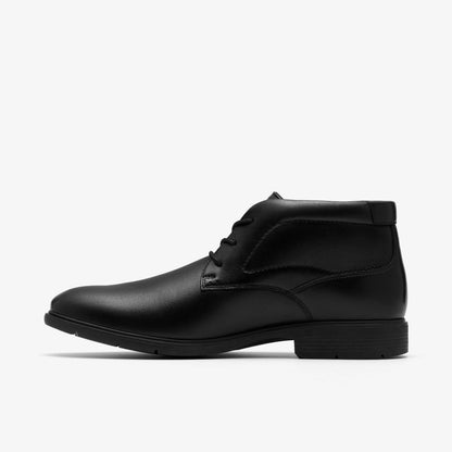 Eldredge Mid Black Leather