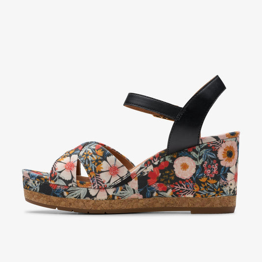 Chicly Floral Black Print - US 6003