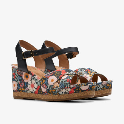 Chicly Floral Black Print - US 6003