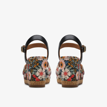Chicly Floral Black Print - US 6003