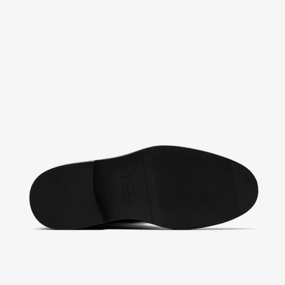 Previa Hi Black Leather