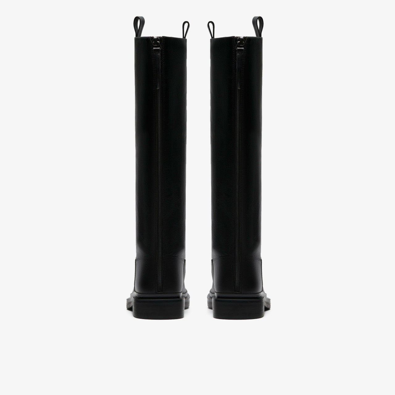 Previa Hi Black Leather