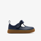 Navy Leather