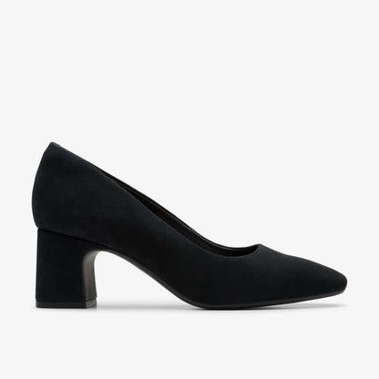 Fernie Court Black Suede