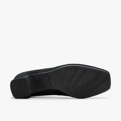 Fernie Court Black Suede