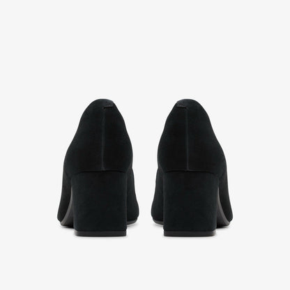 Fernie Court Black Suede