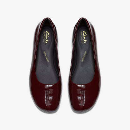 Livia Lily Burgundy Patent