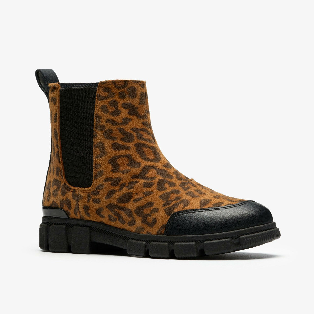 Evyn Chelsea Kid Leopard Print