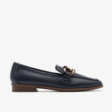 Navy Leather