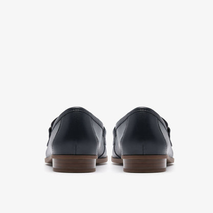 Sarafyna Iris Navy Leather
