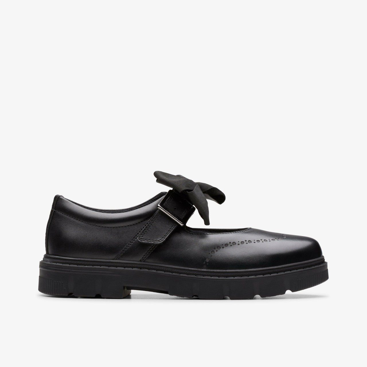 Lorcam Jane Youth Black Leather