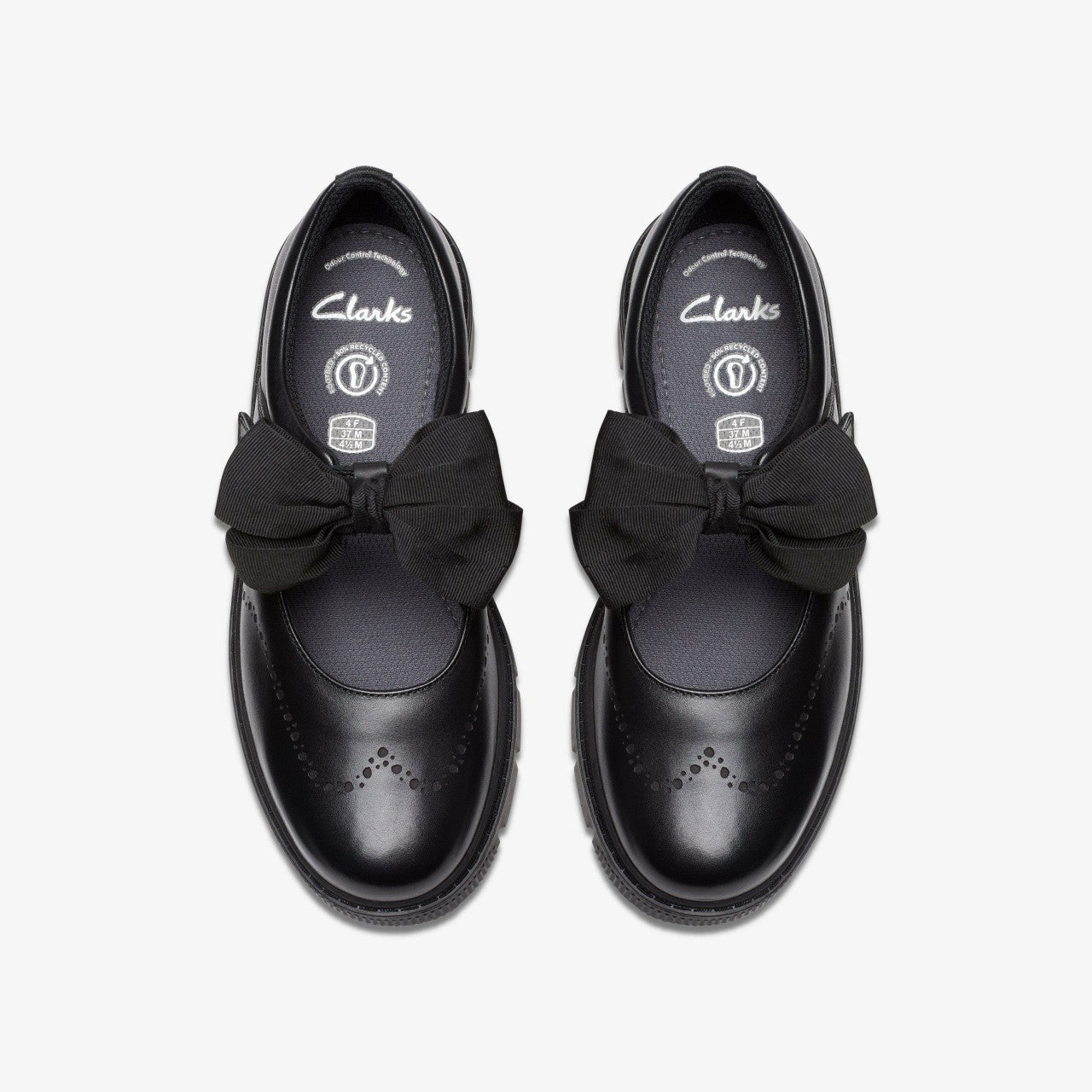 Lorcam Jane Youth Black Leather