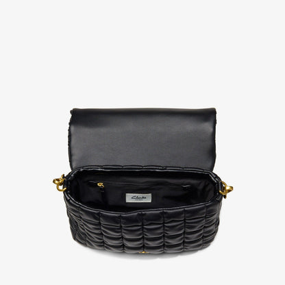 Quilted Cross Black