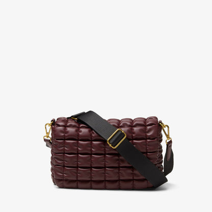 Quilted Cross Burgundy