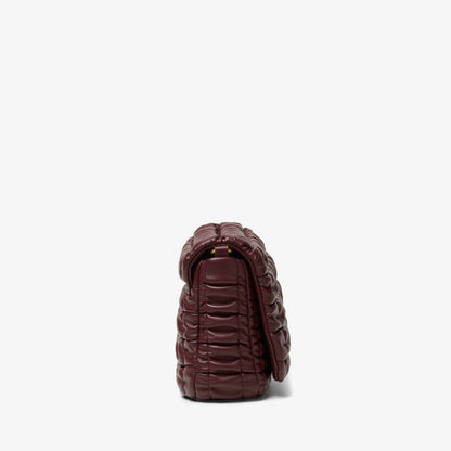 Quilted Cross Burgundy