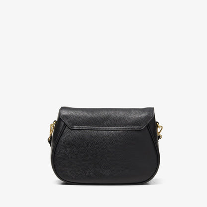 Utility Saddle Black Leather