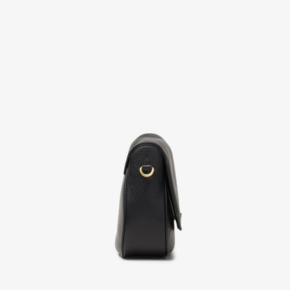 Utility Saddle Black Leather