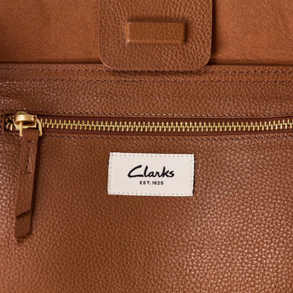Bucket Tote Tan Leather