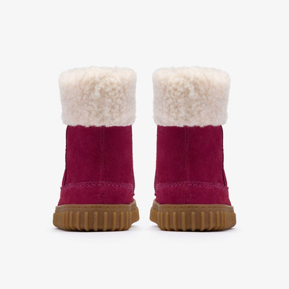 Cove Snug Toddler Berry Suede