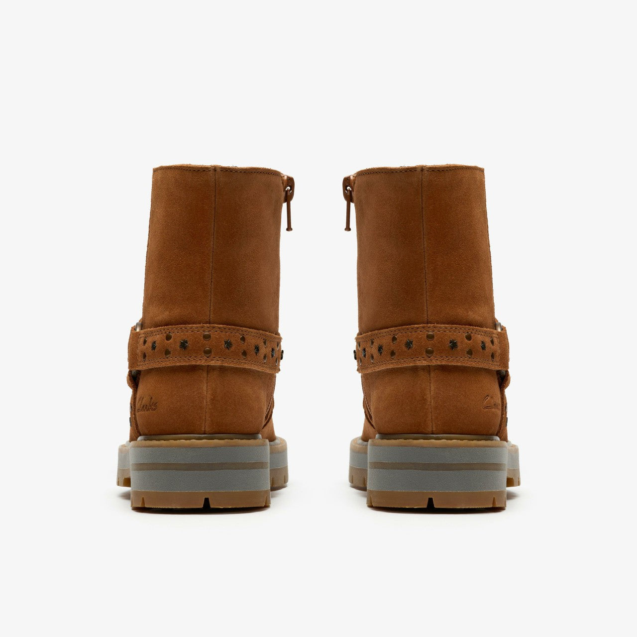 Prague Shine Kid Tan Suede
