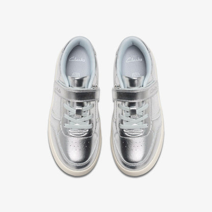 Barley Step Kid Silver Metallic