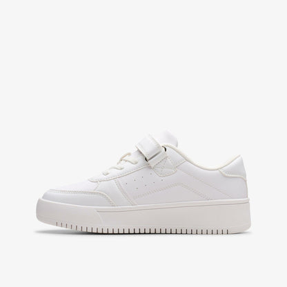 Barley Step Kid White/White