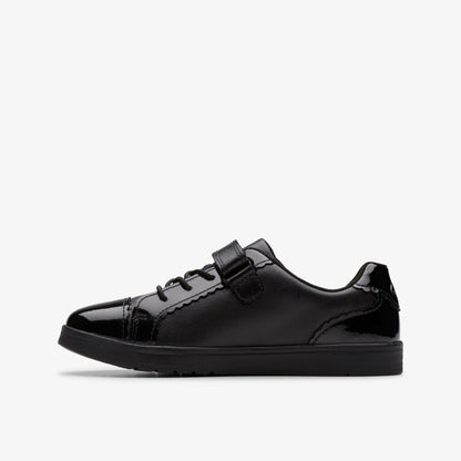 Disco Charm Kid Black Leather