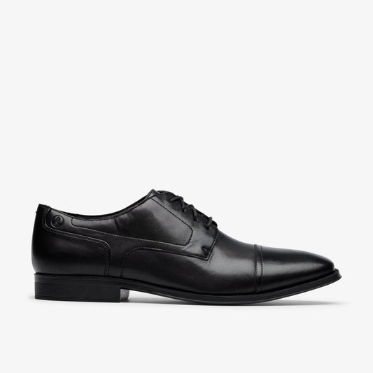 Paulton Cap Black Leather