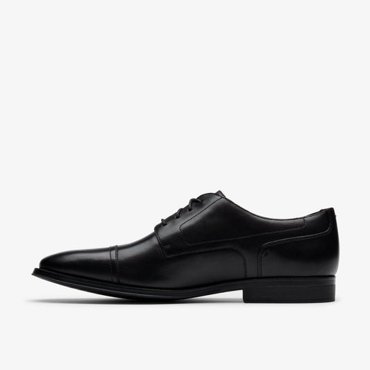 Paulton Cap Black Leather