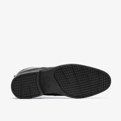 Steadwell Zip Waterproof Black Leather - US 9582