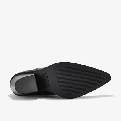 Kheda West Black Leather