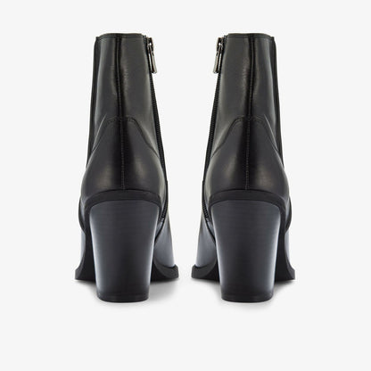 Kheda West Black Leather