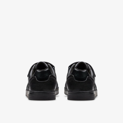 Disco Pace Kid Black Leather