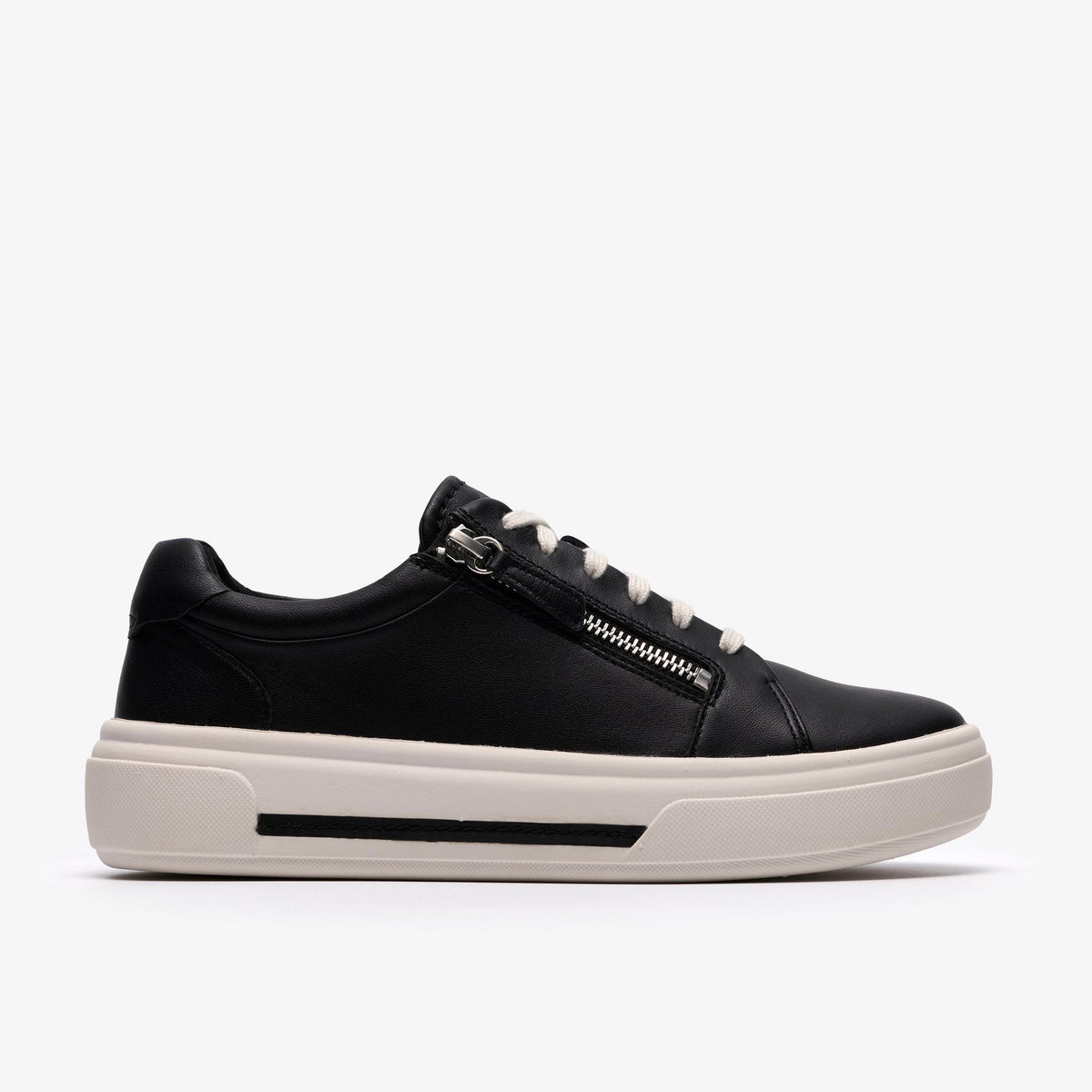 Hollyrose Zip Black Leather - US 0087